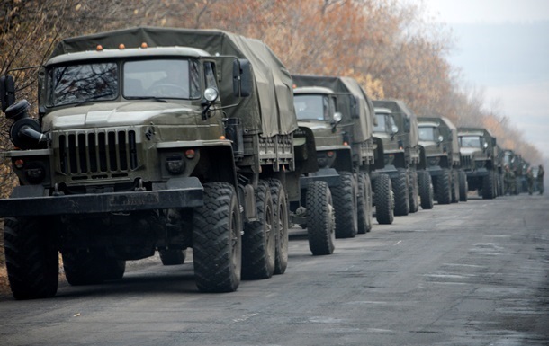 Із Росії в бік Луганська рухається колона військової техніки - штаб АТО