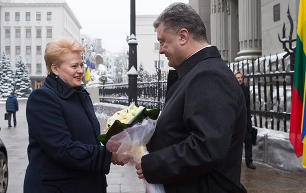 Президент Литвы прибыла в Киев