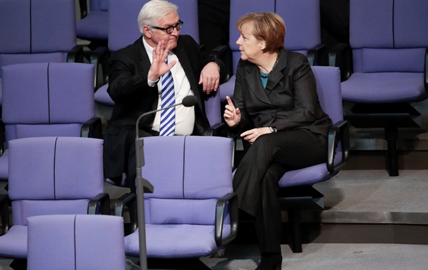 Меркель: Курс в отношении России согласован со Штайнмайером