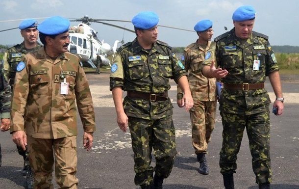 В Конго арестовали украинских миротворцев из-за формы