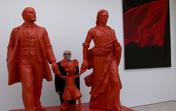 Ленин плюс Микки Маус: в Лондоне поп-арт объединили с соцреализмом