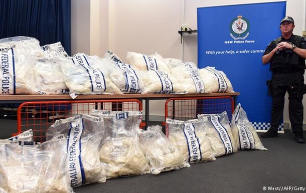 В Австралії затримали партію наркотиків вартістю більше мільярда євро