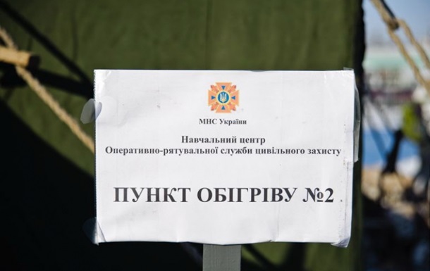 У Києві встановили мобільні пункти обігріву