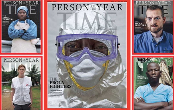 Журнал Time удостоїв звання  Людина року  борців з Еболою
