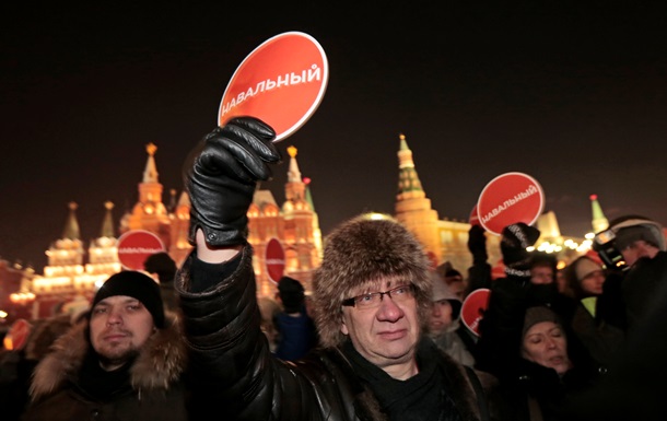 Как сторонники Навального протестовали в Берлине