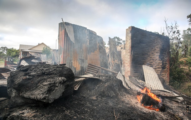 Несколько десятков человек пострадали при природных пожарах в Австралии