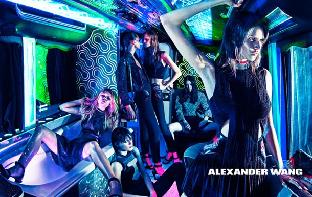 Alexander Wang запустил рекламную кампанию в стиле мобильной вечеринки
