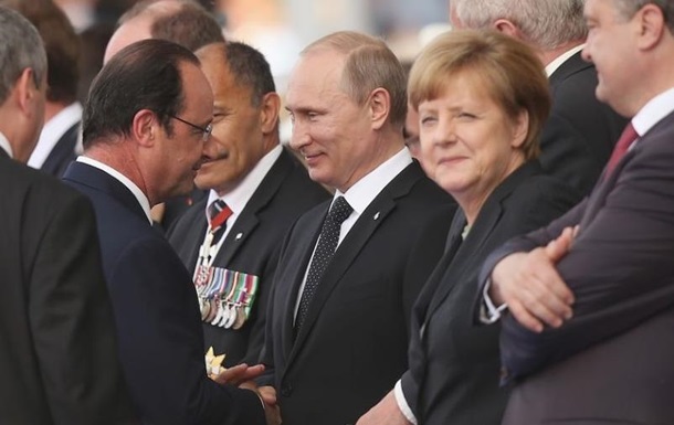 Путин, Меркель и Олланд ожидают прогресса от встречи в Минске
