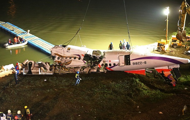Кількість жертв авіакатастрофи на Тайвані зросла до 31