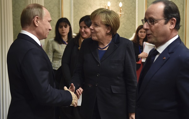 Путін  натиснув  на сепаратистів для припинення вогню в Україні - Меркель