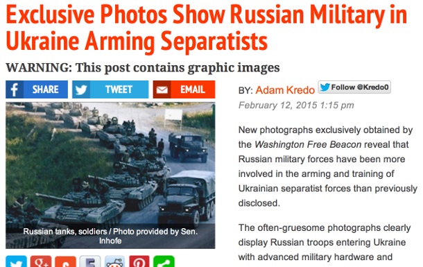 У США спалахнув скандал через фейкові фотографії з Донбасу