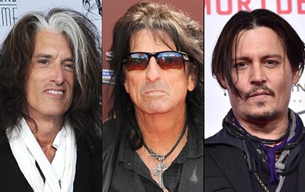 Джонни Депп, Элис Купер и гитарист Aerosmith создали супергруппу