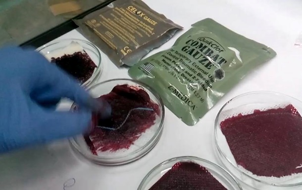 Украинские ученые изобрели новое кровоостанавливающее средство