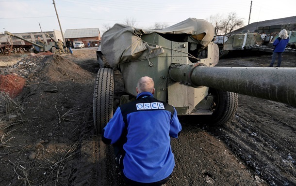 В ОБСЄ розповіли, як Україна відводить озброєння