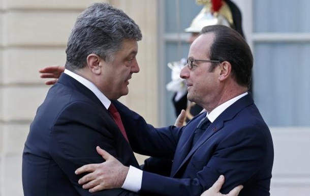 Порошенко і Олланд домовилися посилити місію ОБСЄ на Донбасі