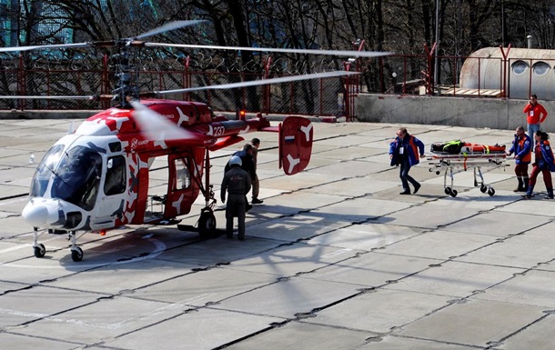 Днепропетровск получил санитарный вертолет из Львова