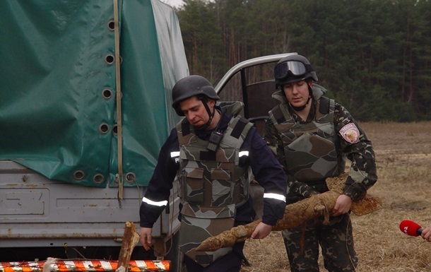За девять месяцев на Донбассе обезврежено 34 тысячи взрывоопасных предметов