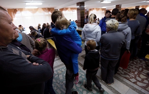 Кількість переселенців в Україні перевищила мільйон осіб