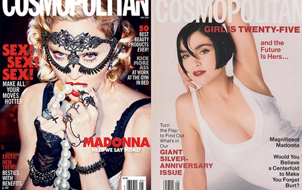 Мадонна спустя 25 лет снова появилась на обложке Cosmopolitan