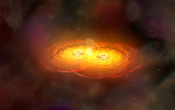 Вчені показали злиття двох чорних дір