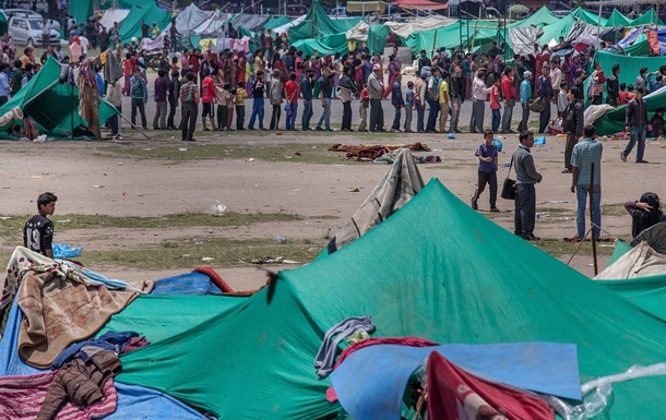 В Непале более 2,8 млн человек покинули свои дома после землетрясения
