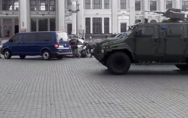 Появилось видео задержания сепаратистов в Одессе