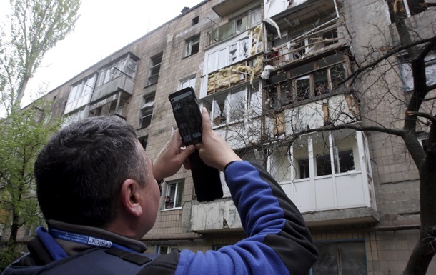 Експерти ОБСЄ прибули на місце обстрілу в Донецьку