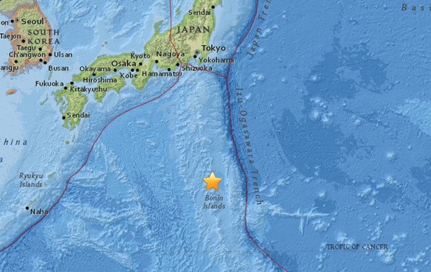 В Японии произошло землетрясение магнитудой 8,5