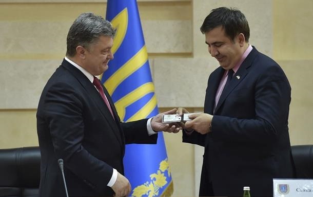 Порошенко одобрил инициативы Саакашвили на посту губернатора