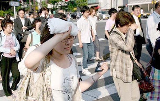 У Японії через спеку госпіталізували майже 600 осіб