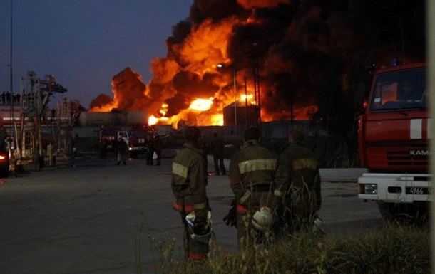 На нефтебазе под Киевом произошел прогнозируемый взрыв цистерн – ГосЧС