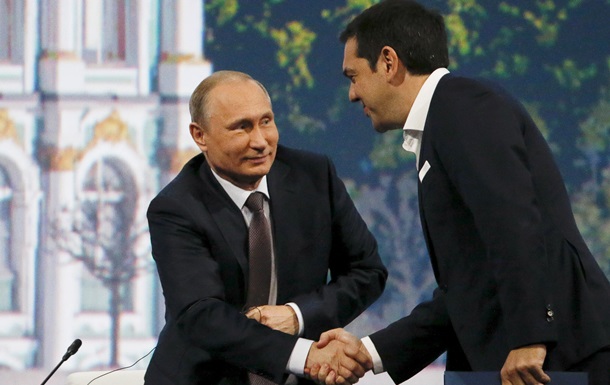 Путін: ЄС повинен аплодувати Росії за допомогу Греції