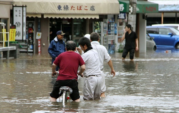 На Японию обрушились сильнейшие за 50 лет ливни 