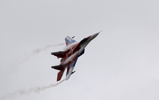 У Росії розбився винищувач МіГ-29