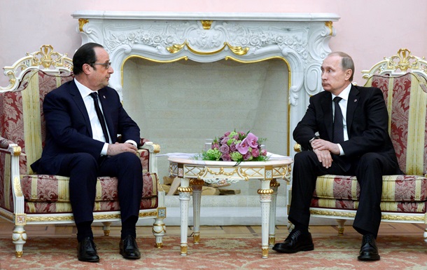 Путін обговорив з Олландом підсумки грецького референдуму