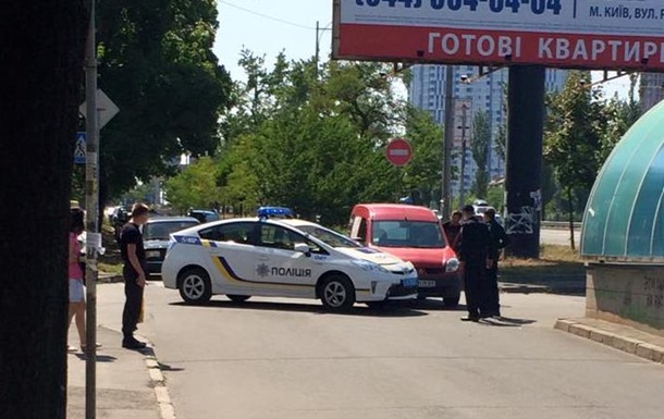 В Киеве патрульные попали в ДТП