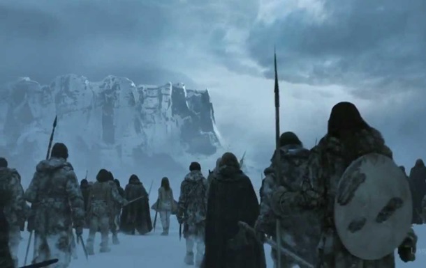 З явилося відео про створення армії білих ходоків у  Грі престолів 
