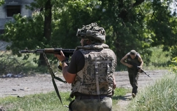 Бои у Донецка и танки за линией фронта. Карта АТО за 10 июля