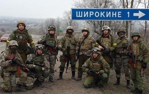 Семенченко:  Донбассу  приказали покинуть Широкино