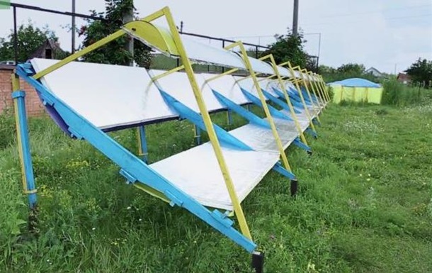 Украинский изобретатель создал дешевую солнечную станцию 
