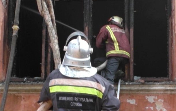 В Черновцах сгорел офис  Свободы 