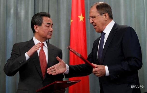 Лавров: Російсько-китайські відносини - найкращі за всю історію