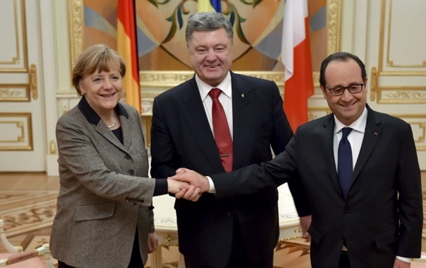 Порошенко отправился в Берлин на встречу с Меркель и Олландом