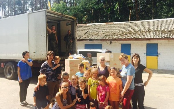 Перселенці Київщини отримали продовольчу допомогу від Бужинської