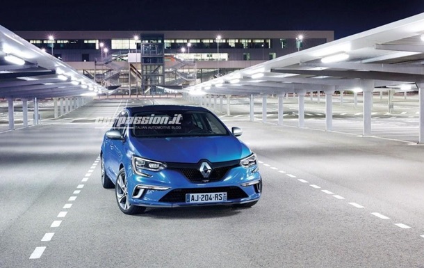 Новое поколение Renault Megane рассекретили до премьеры