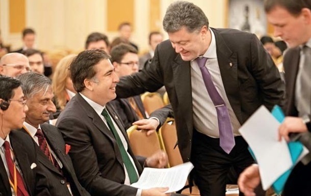 Порошенко: Саакашвили будет отличным премьером Грузии