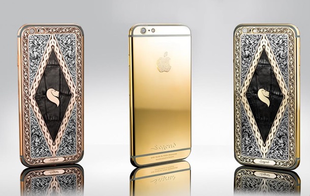 Фінни випустили iPhone 6S в золоті і з діамантами