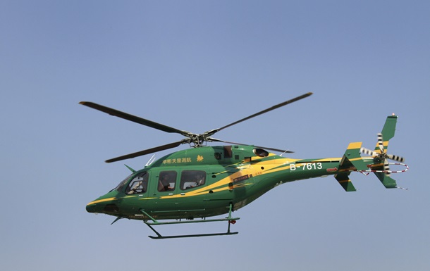 В Китае разбился вертолет, погибли два человека