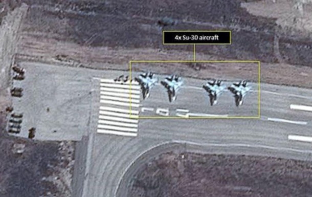 Пентагон показав знімки  російських  літаків у Сирії