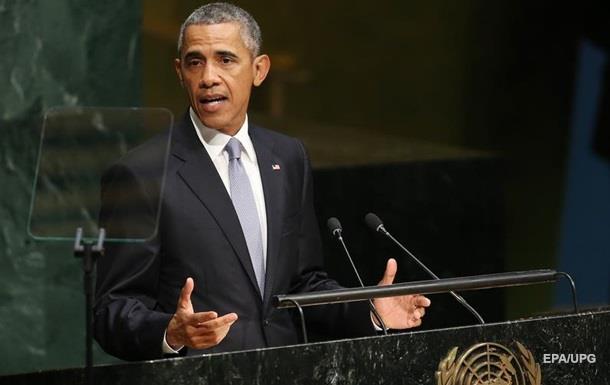Обама в ООН: Мир не может стоять в стороне, когда РФ нарушает права Украины